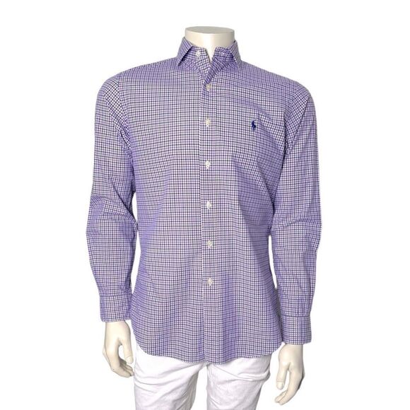 Polo by Ralph Lauren Plaid Long Sleeved Dress NWOT Size Medium - Picture 4 of 7